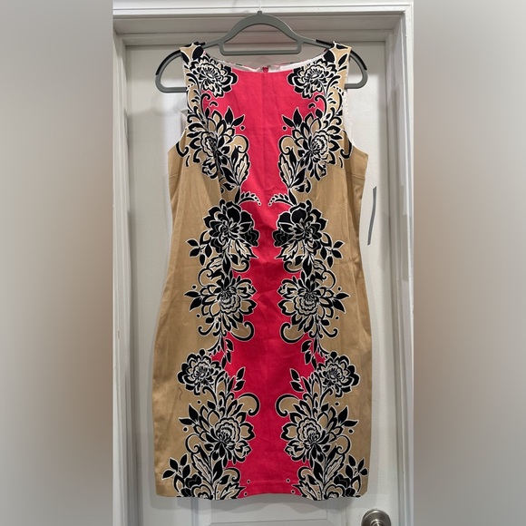 London Times Dresses & Skirts - London Times Coral /Taupe Dress Size 12